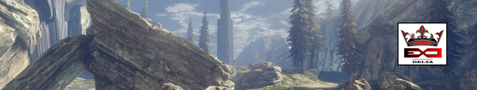 ExO Delta Gaming banner, a Halo BTB Clan