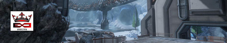 ExO Delta Gaming banner, a Halo BTB Clan