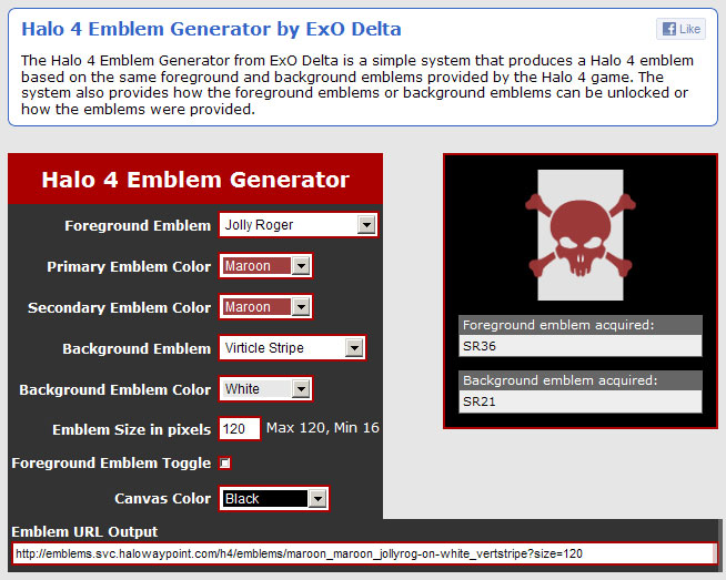 Halo Emblem Generator | ExO